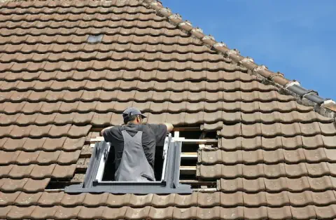 Pose de velux - Le Gua